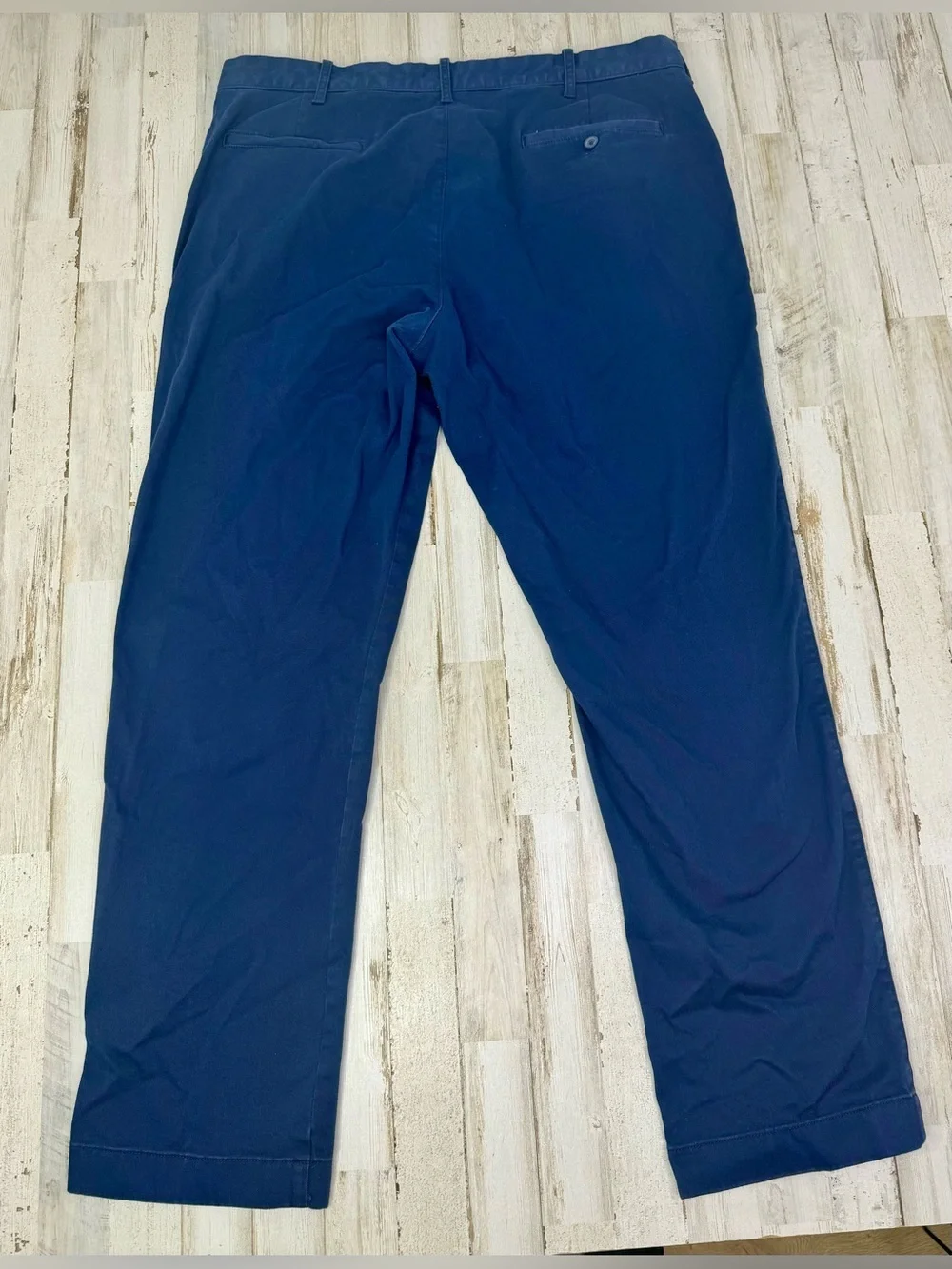 J.Crew Dress Pants Straight 38x31 Mens Blue Cotton Trousers